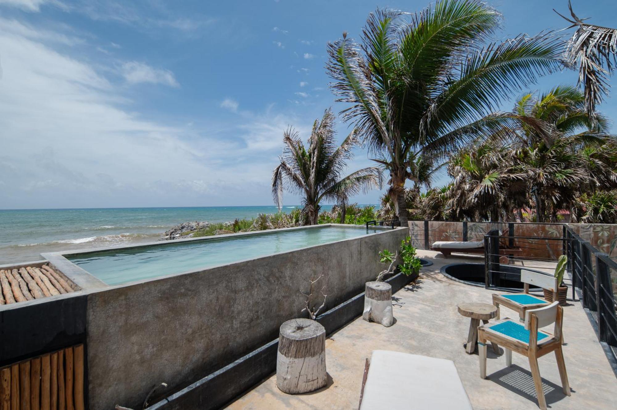 Tropicalito Villa On The Beach Tulum Exterior photo